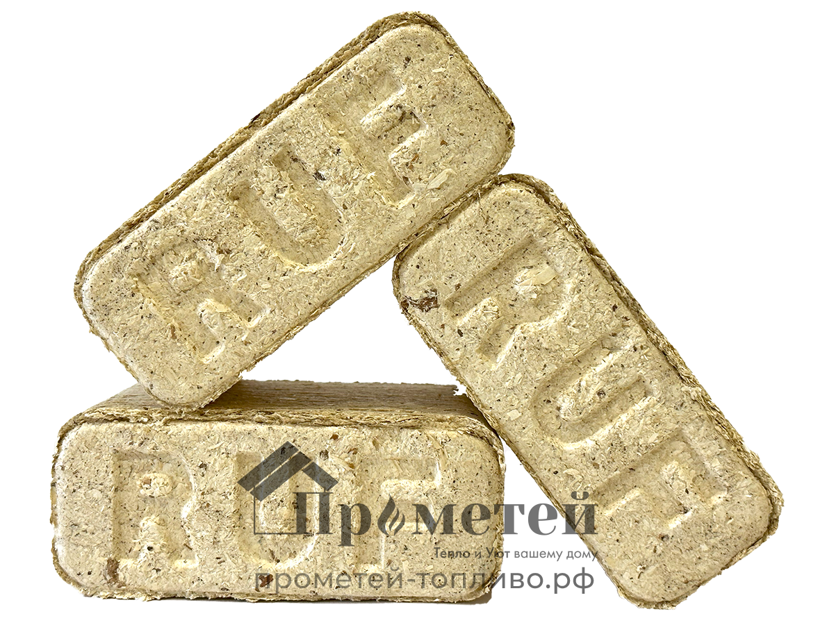 Древесный брикет «Ruf» осина опилки